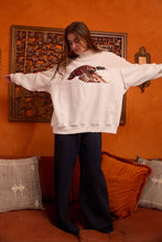 Load image into Gallery viewer, Duck Season Mallard Embroidered Mock-Neck Sweatshirt