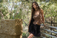 Load image into Gallery viewer, Livin’ on the Edge Zip- Front Square Neck Sleeveless Top