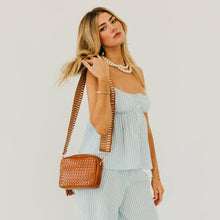 Load image into Gallery viewer, Woven Willow Camera Crossbody Bag