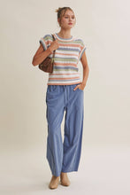 Load image into Gallery viewer, Seasonless Transitional Stripe Sweater  Vest