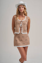 Load image into Gallery viewer, Saddle Up Sweater Vest Top