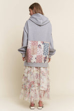 Load image into Gallery viewer, Multi Pattern Patchwork Zipper Hoodie