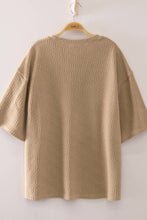 Load image into Gallery viewer, NT12901-Textured Short Sleeve Top