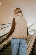 Load image into Gallery viewer, Plaid About You Quilted Zip-Up Vest
