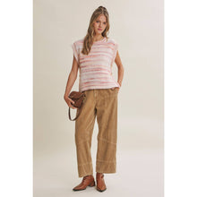 Load image into Gallery viewer, Soft Horizon Space-Dye Side Button Sweater Vest