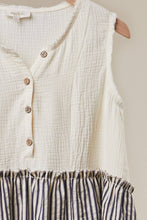 Load image into Gallery viewer, Seaside Striped Sleeveless Top