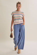 Load image into Gallery viewer, Seasonless Transitional Stripe Sweater  Vest