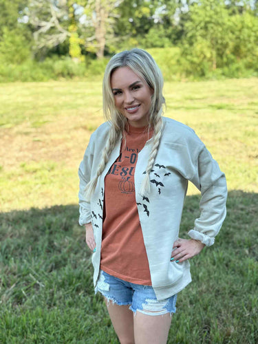 Halloween Split Cardigan
