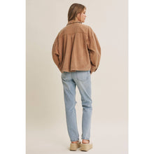 Load image into Gallery viewer, Rustic Road Mineral-Washed Twill Oversized Layering Jacket