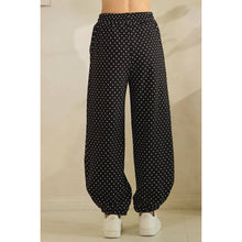 Load image into Gallery viewer, Cozy Micro Polka Dot Lounge Pants