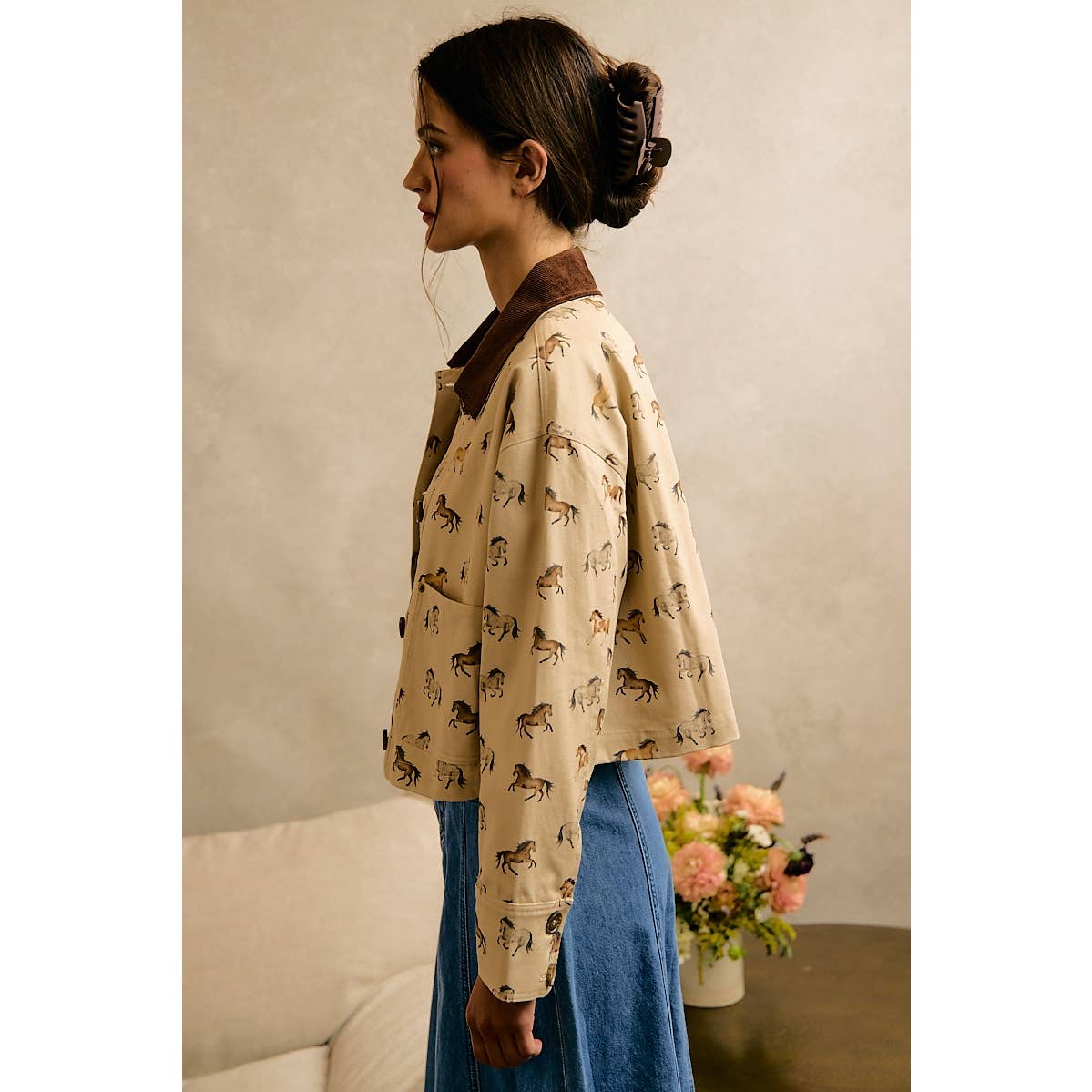 Easy Rider Horse Print Jacket
