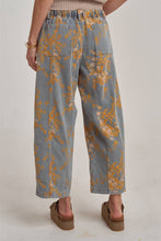 Load image into Gallery viewer, Wildflower Wishes Mid Rise Relaxed Floral Denim Jeans