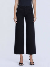 Load image into Gallery viewer, Onyx Cropped Wide Leg Jeans