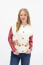 Load image into Gallery viewer, Just Horsin’ Around Sweater Vest