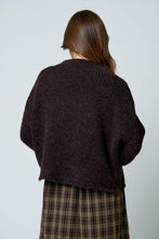 Load image into Gallery viewer, Harvest Lane Mock Neck Oversized Knit Sweater
