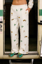 Load image into Gallery viewer, Happy Camper Wide Leg Lounge Pants