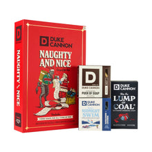 Load image into Gallery viewer, Duke Cannon Naughty &amp; Nice Gift Set