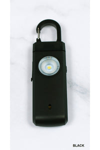 Rechargeable Personal Safety Alarm & Flashlight