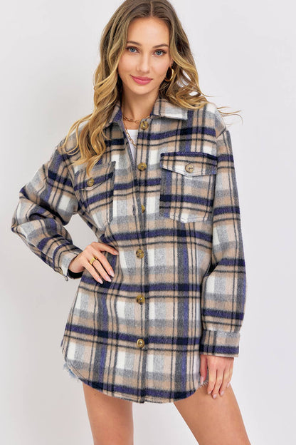 Chasing Fall Plaid Shacket