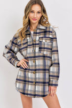 Load image into Gallery viewer, Chasing Fall Plaid Shacket