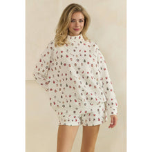 Load image into Gallery viewer, Cozy Holiday Print Lounge Shorts