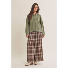 Load image into Gallery viewer, Rustic Road Mineral-Washed Twill Oversized Layering Jacket