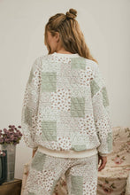Load image into Gallery viewer, Patch Me If You Can Quilted Lounge Top