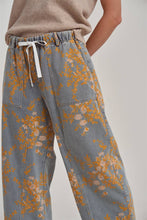 Load image into Gallery viewer, Wildflower Wishes Mid Rise Relaxed Floral Denim Jeans