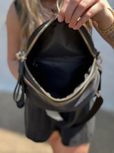 Load image into Gallery viewer, Double Zip Nylon Bag