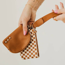 Load image into Gallery viewer, Wonderlust Woven Dual Pouch Wristlet