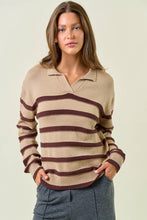 Load image into Gallery viewer, The Polo Club Striped Sweater Top