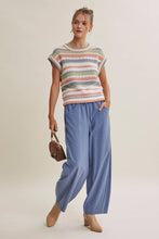 Load image into Gallery viewer, Seasonless Transitional Stripe Sweater  Vest