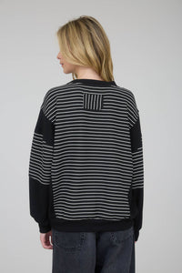 Chasing Lines Striped Knit Top