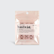 Load image into Gallery viewer, Bun Twist 3pc - Brown