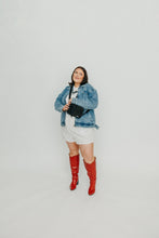 Load image into Gallery viewer, Medium Shadow Checkered Crossbody Sling