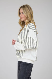 Chasing Lines Striped Knit Top