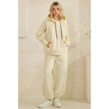 Load image into Gallery viewer, Cozy Micro Polka Dot Hoodie