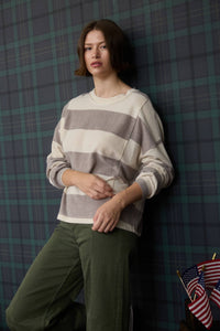 Be Bold Striped Knit Top