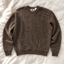 Load image into Gallery viewer, Leopard Game Day Varsity Sweatshirt