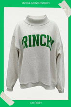 Load image into Gallery viewer, IT2594-GRINCHYMERRY  'GRINCHY &amp; MERRY' Reversible Sweatshirt