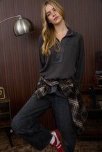 Load image into Gallery viewer, Peak Performance Half Zip Waffle Knit Top