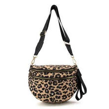 Load image into Gallery viewer, Running Errands Bum Bag, Brown Leopard