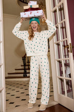 Load image into Gallery viewer, HOLIDAY TREE &amp; CANDY CANE CREW KNIT TOP