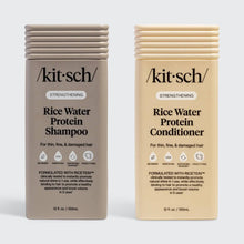 Load image into Gallery viewer, Strengthening Rice Water Shampoo &amp; Conditioner