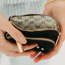 Load image into Gallery viewer, Nylon Cameron Double Zip Card Wallet