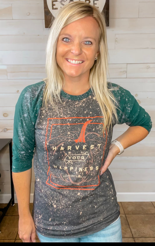 Harvest Your Happiness Raglan