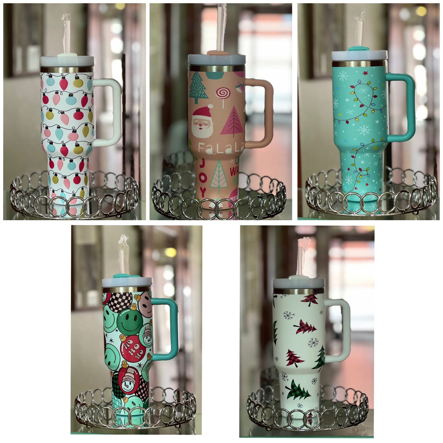 Christmas 40 oz. Tumblers