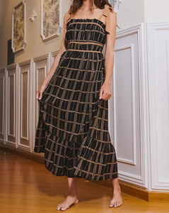 Mad About Plaid Midi Dress