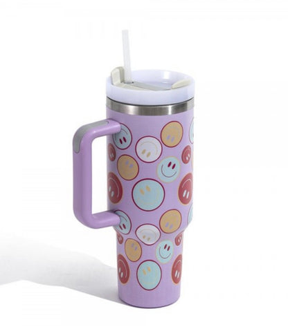 Happy Face 40 oz. Tumblers