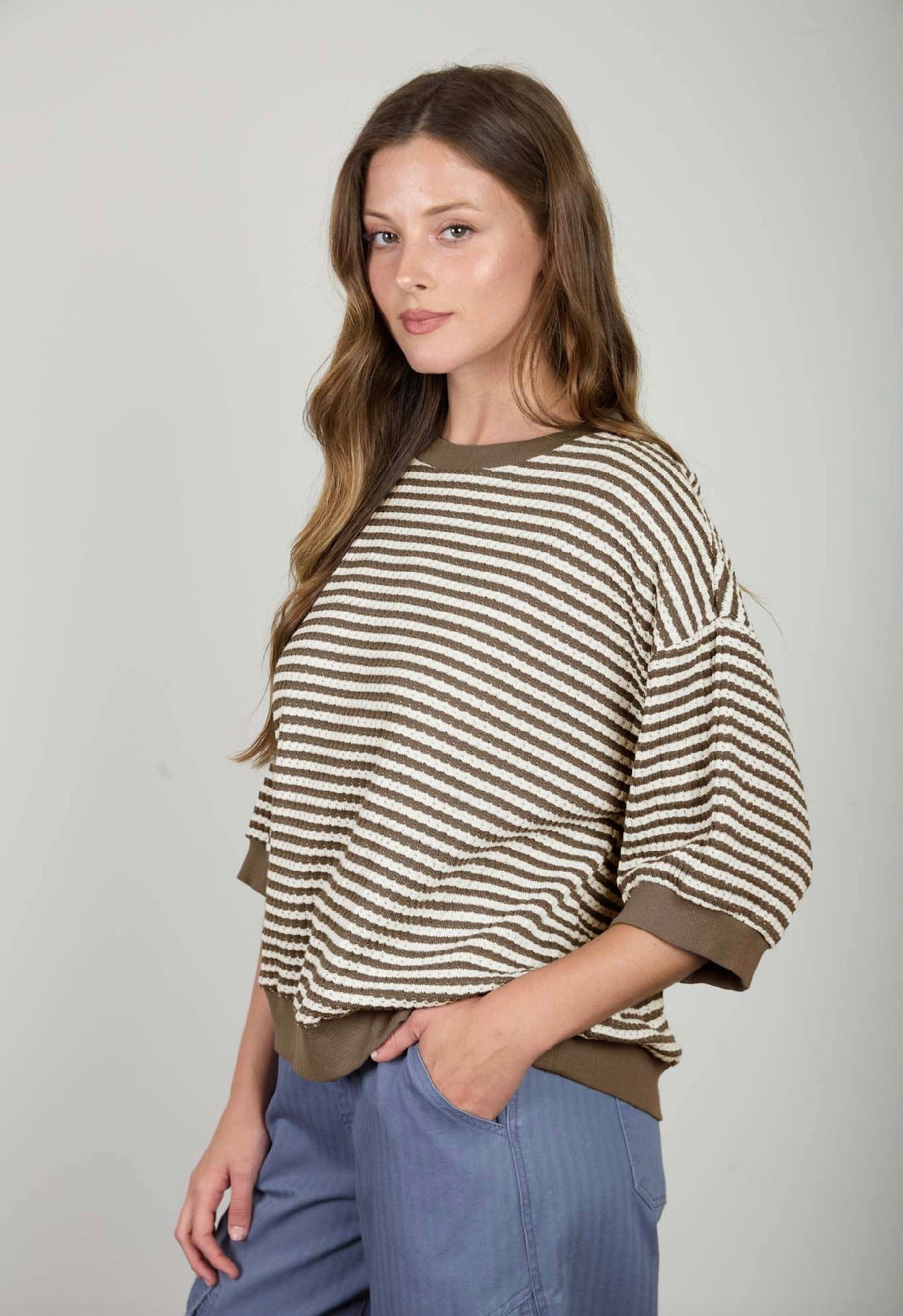 Perfectly Patterned Knit Top